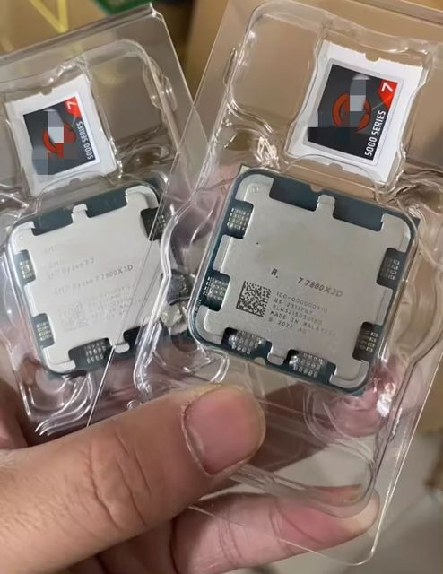 R7 7800X 3D CPU Processor for Desktop Computer PC 8 16 Thread AM5 Interface New Boxed Cpus Tray No Cooler