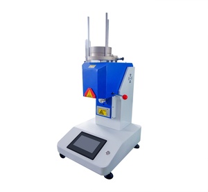 Testeur d'indice de fluidité de fusion électronique ASTM D1238 ISO 1133, machine de test d'indice de fluidité de fusion, testeur d'indice de fluidité de fusion pour plastiques - Product Image 1
