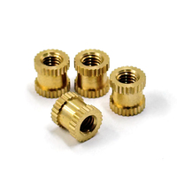 Inserts filetés moletés en laiton micro M1.2 M1.4 M1.6 M2 - M8 pour réparation de plastique d'ordinateurs portables et de téléphones
