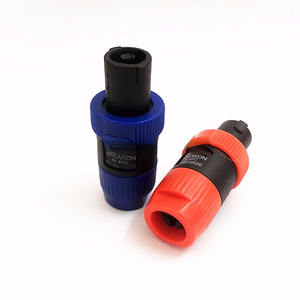 <b>Speaker</b> Connectors nl4fx Speakon 4 Pin Male <b>Plug</b> Audio connector Rotary Self locking - Product Image 2