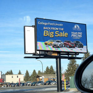 หน้าจอแสดงผล LED สำหรับโฆษณาติดตั้งภายนอกอาคารแบบคงที่ ความสว่างสูง รุ่น P6 - Product Image 2