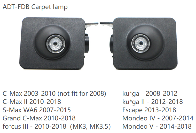 FDB C Max S-Max II WA6 MK3 MK3.5 Ku-ga Escape Mondeo IV Mondeo V