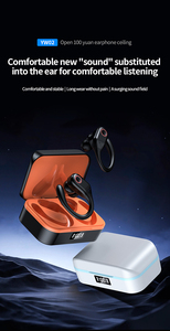 Écouteurs YW02 <span class=keywords><strong>HiFi</strong></span> Stéréo Sans Fil avec Réduction de Bruit, Crochets d'Oreille, Intra-auriculaires, pour Gaming avec Affichage LED - Product Image 5