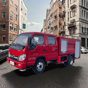 Dongfeng Sinotruk HOWO 4x2中古消防車耐久性ディーゼル燃料5001-7000Lタンク都市水救助およびスプレーミッション用 - Product Image 6