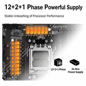 Placa Base MAXSUN TERMINATOR B850M PRO WIFI, Socket AM5, 12+2+1 Fases, <span class=keywords><strong>Dr</strong></span>.Mos Power, WiFi 6E, MATX, DDR5, PCIe 5.0, para PC de Escritorio - Product Image 4