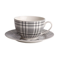 Chine Meilleur Personnalisé Privé Logo Petite Quantité Minimale De Commande Double Mur Glaçure Vajillas De Porcelana En Céramique