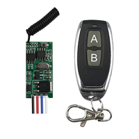 Kit de Receptor RF de Alta Calidad de 433 MHz, DC3-36V, Diseño de Fácil Conexión, Transmisor de 1 Canal para Luces Ambientales Inteligentes para Automóviles