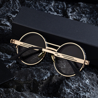 Lunettes de soleil polarisées ND rondes réglables avec logo personnalisé de créateur de mode, lunettes de soleil UV400 pour femmes et hommes