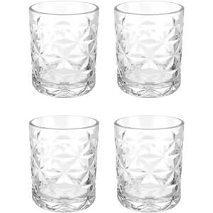 SET DI 4 BICCHIERI DA ACQUA DELLA LINEA ESTRELLA IN VETRO TRASPARENTE 36CL - Product Image 1