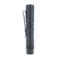 Mini lampe torche LED en aluminium à piles sèches, puissante, pour extérieur, format stylo, torche de poche EDC, lampe médicale
