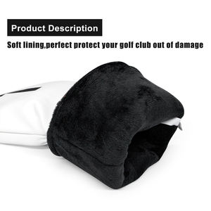 Latest Design Pu Leather Golf Driver <b>Head</b> <b>Cover</b> Embroidery Logo Custom Golf Club <b>Head</b> <b>Covers</b> Golf Wood <b>Cover</b> - Product Image 6