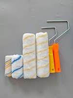 Kit de Peinture Complet avec Bac Bleu de 9 Pouces, Multifonctionnel, Industriel, Personnalisable, en Polyester, pour Travaux de Peinture Domestiques à Grande Échelle