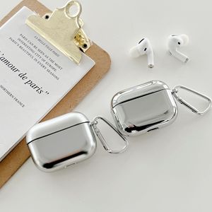 Coque de téléphone flexible en silicone métallique anti-rayures, protection antichoc en TPU pour <span class=keywords><strong>Airpods</strong></span> 1 2 3 <span class=keywords><strong>Airpods</strong></span> <span class=keywords><strong>Pro</strong></span> 1 2 3 - Product Image 2