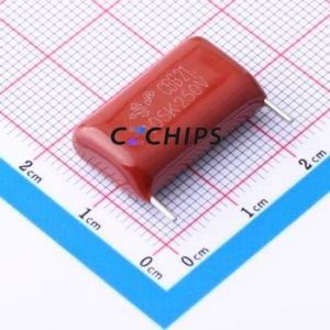 Condensador de Película de Polipropileno (CBB) B22E105KS145220135070EOY, Componente de Orificio Pasante (THT), P=20mm 1uF 10% 250V - Product Image 1