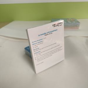 Cartes à jouer personnalisées à collectionner, jeux de société amusants et éducatifs pour orthographe sans papier ni crayon - Product Image 3