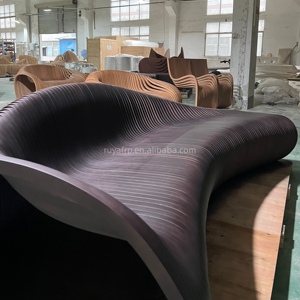Sofá Paramétrico de Madera de Primera Calidad para Salón de Hotel Contemporáneo, Sala de Estar, Terraza - Product Image 5