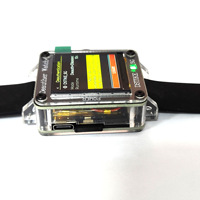 Deauther32 Mini 5G Geek Watch, Herramienta de Aprendizaje y Prueba de Seguridad de Redes WiFi para el Internet de las Cosas