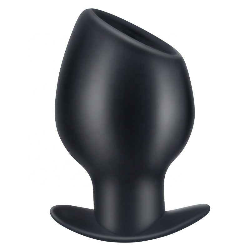 Tapón Anal hueco de silicona para glúteos, juguete sexual Gay, masajeador de próstata, dilatador Anal de gran tapón para parejas