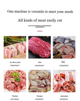 Découpeuse fraîche industrielle de cube de viande de coupeur de viande congelée de capacité élevée