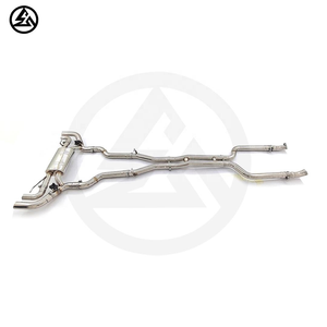 CSZ para BMW <span class=keywords><strong>M550i</strong></span> G30/G31 N63 4.4TT V8 Tubo de bajada Silenciador con válvula Eje trasero Catback Sistema de escape completo - Product Image 2