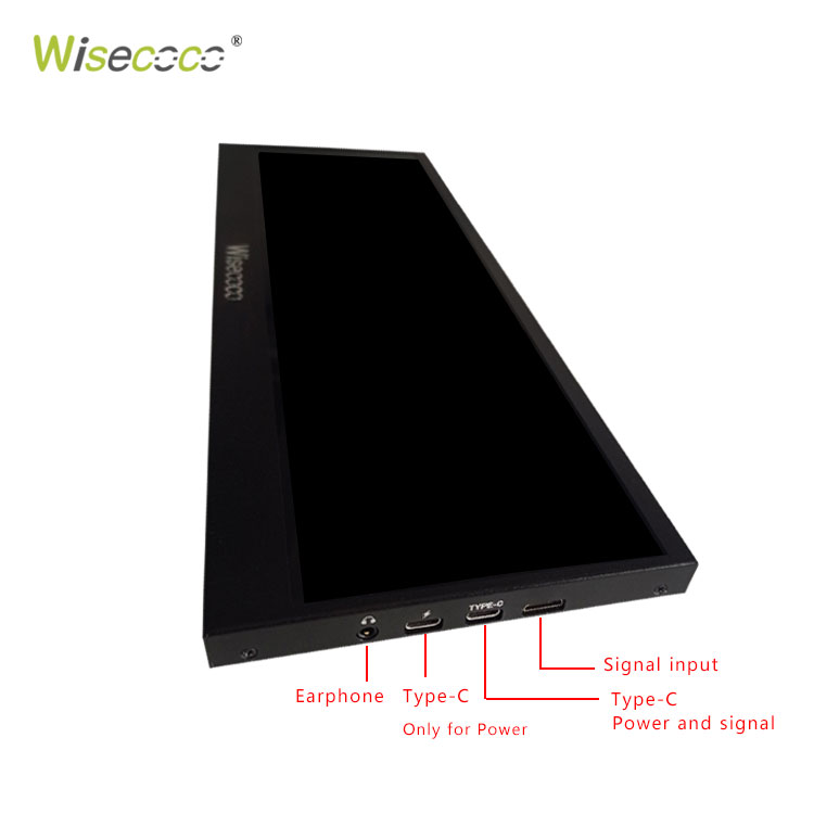 14 Inch Portable 4K Monitor - 3840*1100 IPS Touchscreen, Ideal for