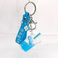 Porte-clés flottant mini boisson créatif et mignon en acrylique liquide (thé au lait) pour ornement de sac - Grande Vente