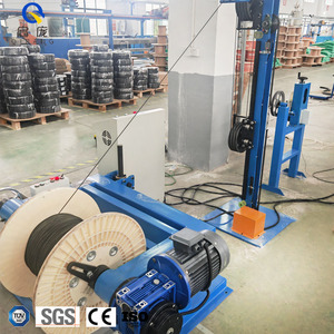 Active Large Rewindings Cantilever Motorized Cord Reel <strong>Rope</strong> Spooling Machine Power Cable Drum to Drum <strong>Measurement</strong> Machine - Product Image 6
