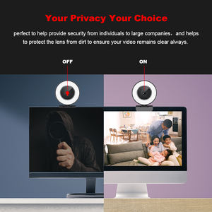 Anillo de luz <span class=keywords><strong>StreamCam</strong></span> 2k para webcam, cubierta usb para webcam de conferencia, pc, cubierta para ordenador portátil, webcam - Product Image 4