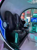 Juguete de Simulación de Avión para Niños, con Inercia, para Interiores, de Fibra de Vidrio y Metal, para Parques de Diversiones, Centros Comerciales y Salas de Juego