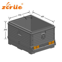 Ruche en plastique Offre Spéciale à 2 niveaux pour l'apiculture/ruche thermo/ruche de couleur