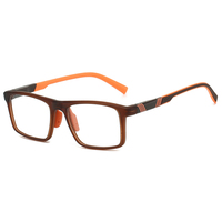 Lunettes à monture carrée prix usine, montures optiques TR90, montures sur mesure, lunettes de vue, style classique
