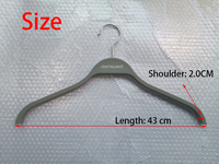 JASMINE Zara Design Cintre en plastique Crochet en métal flexible Fonctionnel pour T-Shirt Vêtements fins Garde-robe de bébé adulte pour salle de bain