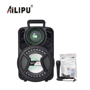 ALP <span class=keywords><strong>2022</strong></span> Haut-parleur <span class=keywords><strong>Hifi</strong></span> 8 pouces grande puissance, haut-parleur portable sans fil à roulettes le plus vendu pour l'extérieur avec 1800 mAh - Product Image 6