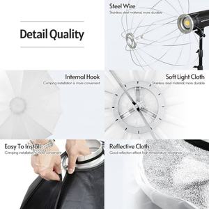 Takenoken Softbox equipo fotográfico 65cm 85cm linterna luz modificador difusor Bowens montaje conjunto foto estudio Accesorios - Product Image 6