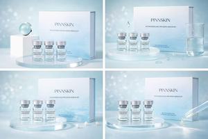 Kit de Suero Antiarrugas con Microagujas OEM, Extracto de Salmón, Ácido Salicílico, Reparación, Ampolla de 5 ml, Sistema de Microinfusión Facial - Product Image 2