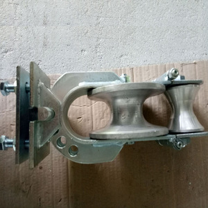 Chariots à roulettes en aluminium trois-en-un, roues en nylon, chariots à roulettes droits, angle rotatif gauche, montage en fer, orientés vers le haut - Product Image 3