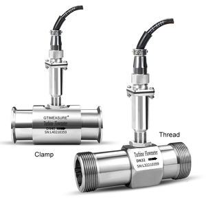 Pengukur aliran 2 3 inci 4-20mA denyut nadi RS485 MODBUS Display turbin Flowmeter aliran bahan bakar Diesel - Product Image 3