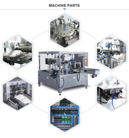 Machine d'emballage pour sachets Doypack en plastique de qualité supérieure, personnalisables et en gros