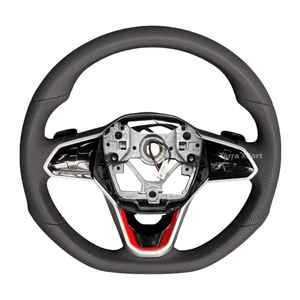 พวงมาลัยรถ Alcantara สำหรับ Volkswagen VW POLO Golf R MK7.5 MK6 MK7 Jetta Passat CC B6 B7 B8 - Product Image 5