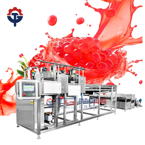 Nouvelle machine à Popping Boba entièrement automatique en acier inoxydable de l'usine TG Composants PLC à haute productivité pour l'utilisation de thé à bulles - Product Image 1