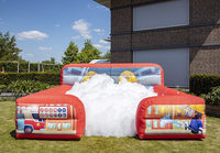 Fosse gonflable de mousse de divertissement de jeu gonflable d'enfants et d'adultes de piscine gonflable extérieure de bain moussant pour la partie de carnaval