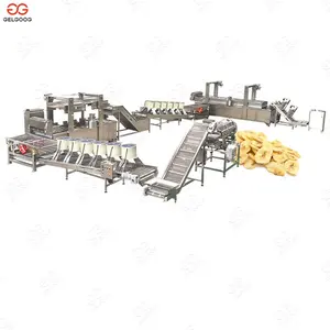 Línea de producción profesional, máquina para hacer Chips de plátano