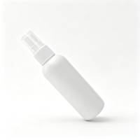 Pulvérisateur rond en plastique HDPE pour soins de la peau, tonique, crème pour le visage et lotion, flacon pulvérisateur cosmétique blanc 30ml-250ml