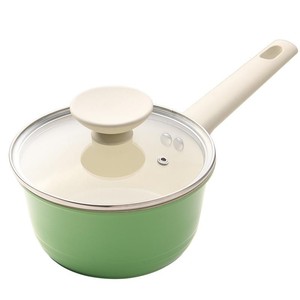 Ceramic Non Stick Mini Milk Pot 0.8L For Baby Food Porridge Noodle Cooking Macaron Color - Product Image 3