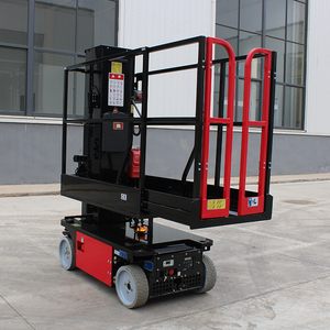 Elevador Vertical Autopropulsado Eléctrico de 4.8m con Sistema de Descenso de Emergencia y Neumáticos Antimarcadores - Product Image 6