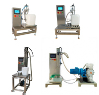 Machine de remplissage semi-automatique pour biostimulants et autres nutriments liquides pour plantes, capacité 1-20 kg