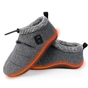 7.4V 2200mAh batteria ricaricabile plantare pantofole <span class=keywords><strong>riscaldate</strong></span> per uomo e donna Unisex scarpe invernali per tenere i piedi al caldo - Product Image 3