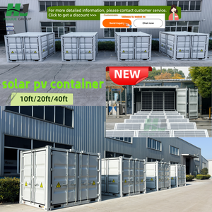 Conteneur énergétique hors réseau HJ 10 pieds 20 pieds 40 pieds 30-500 kWh Énergie solaire intégrée évolutive pour projets éloignés - Product Image 4
