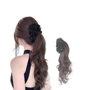 วิกผมหางม้าสำหรับผู้หญิง Cantabile แบบคลิปหนีบ ทรงลอนคลื่น วัสดุทนความร้อนสูง ต่อผมเพิ่มวอลลุ่มอย่างเป็นธรรมชาติ - Product Image 4