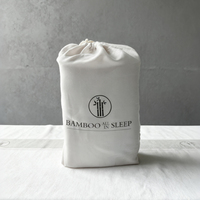 Ensemble de draps en bambou tissé certifié biologique 300TC, 4 pièces, hypoallergénique, rafraîchissant naturel, literie pour la maison, l'hôtel, le mariage